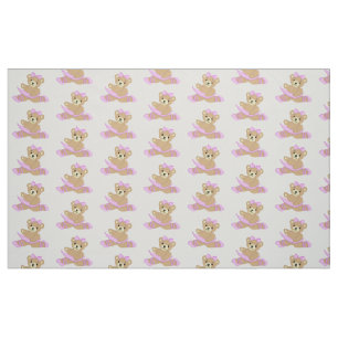 Tecido Cute Ballerina Teddy Bear