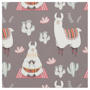 Tecido Cute Llama