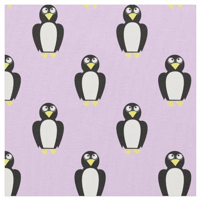 Tecido Cute Penguins Criança Infantil (Detalhe)