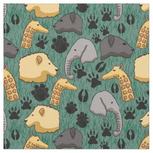 Tecido Cute Safari