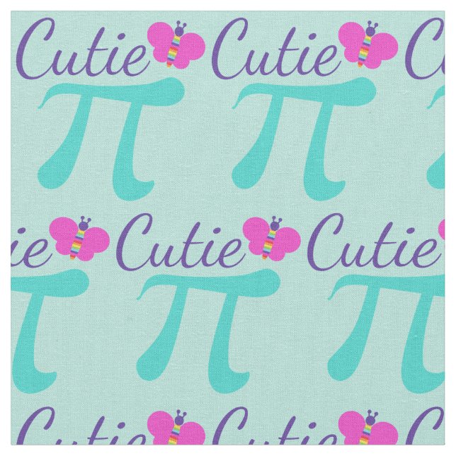 Tecido Cutie Pi Math (Detalhe)