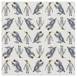 Tecido da agitação do rei pinguim (escolha sua