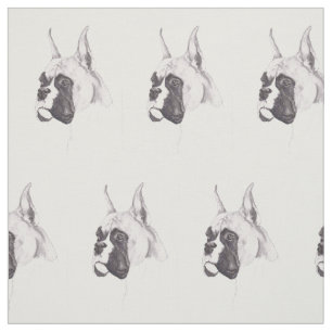Tecido da arte do cão do pugilista