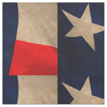 Tecido da bandeira de Texas do vintage