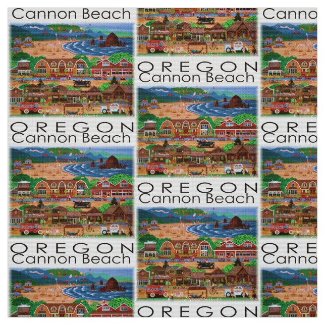 Tecido da brisa verão" da praia do canhão do " (Modelo)