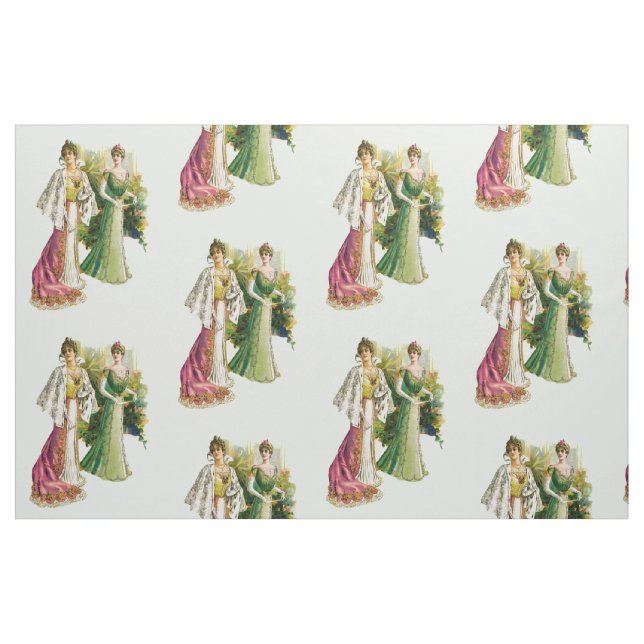 Tecido da forma das senhoras do Victorian do (Fat Quarter)