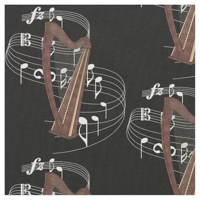 Tecido da harpa - obscuridade (Detalhe)