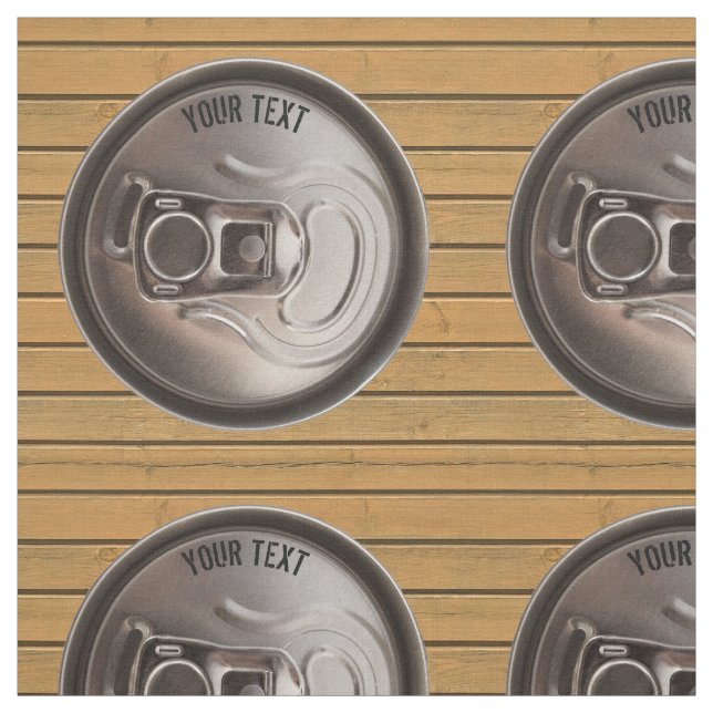 Tecido da lata de cerveja do proprietário do bar (Modelo)