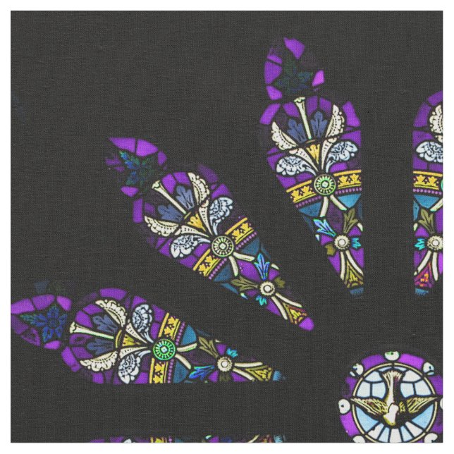 Tecido da mandala do vitral (Detalhe)