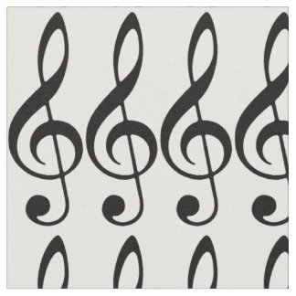 Tecido da música do Clef de triplo