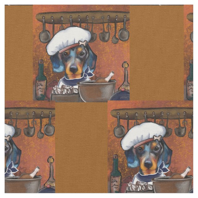 Tecido Dachshund (Detalhe)