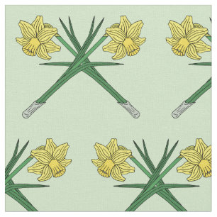 Tecido Daffodils cruzado