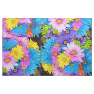 Tecido Daisy Flower Mix