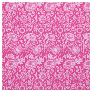 Tecido Damasco do cravo de Nouveau da arte, rosa do