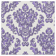 Damasco roxo no fundo branco ou *Any da cor