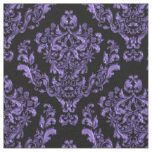 Damasco roxo no fundo preto ou *Any da cor