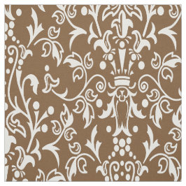 Tecido Damask Brown