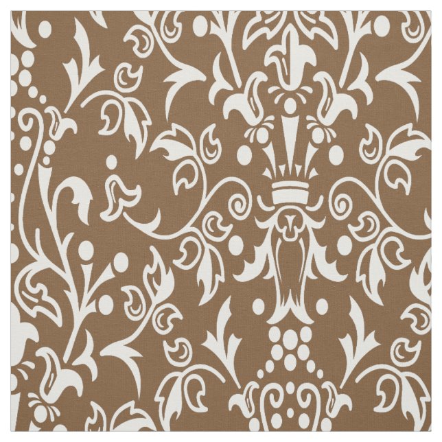 Tecido Damask Brown (Modelo)