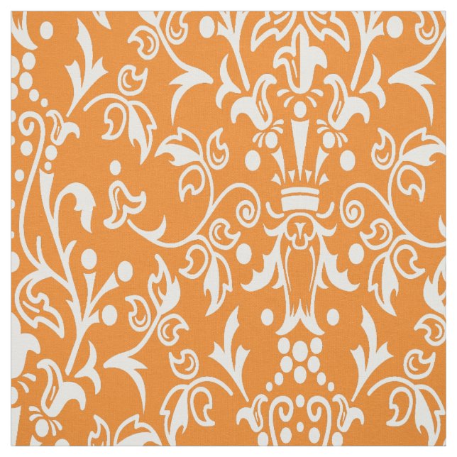 Tecido Damask Orange (Modelo)