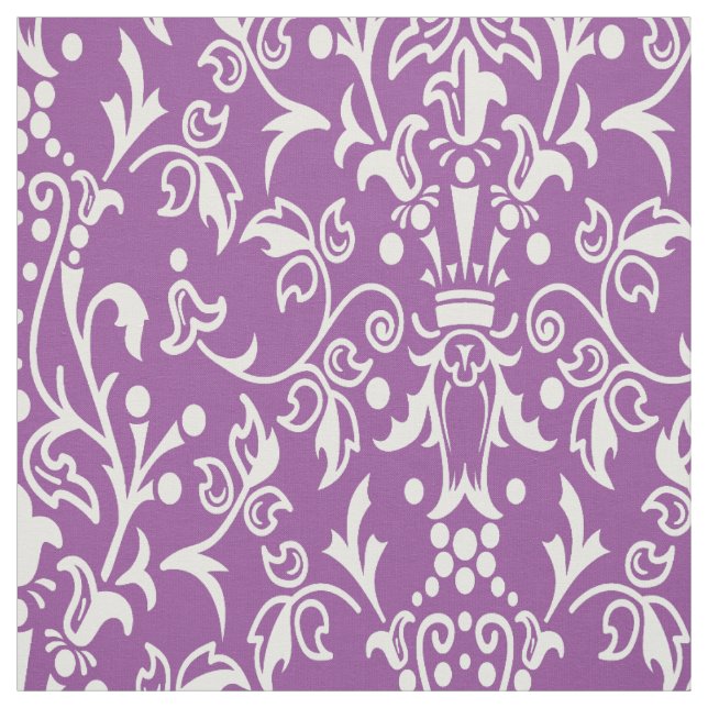 Tecido Damask Purple (Modelo)