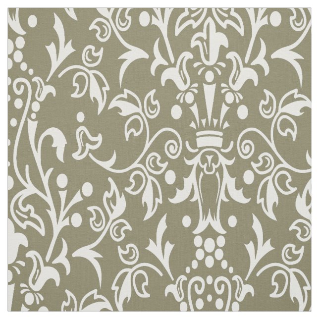 Tecido Damask Taupe (Modelo)