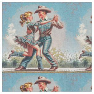Tecido Dança de Casal Ocidental