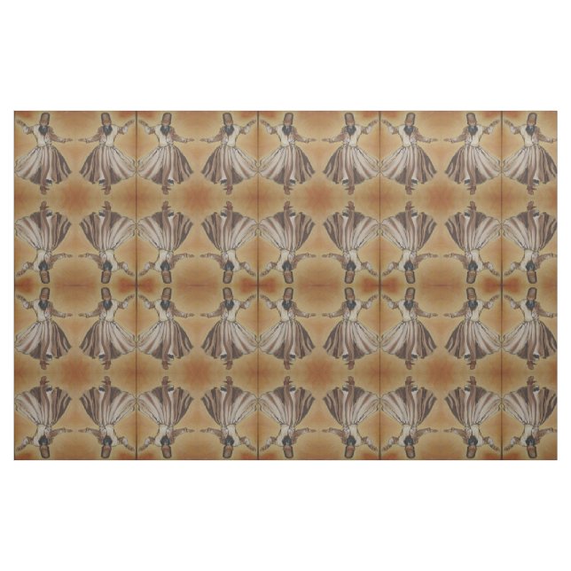 Tecido Dançando Dervish Ottoman Dynastia Art (Fat Quarter)