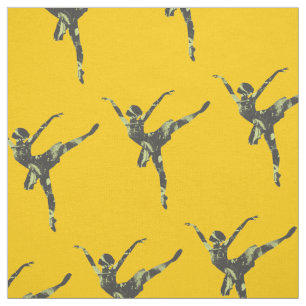 Tecido Dançarina moderna do balé