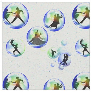 Tecido Dançarinos da bolha