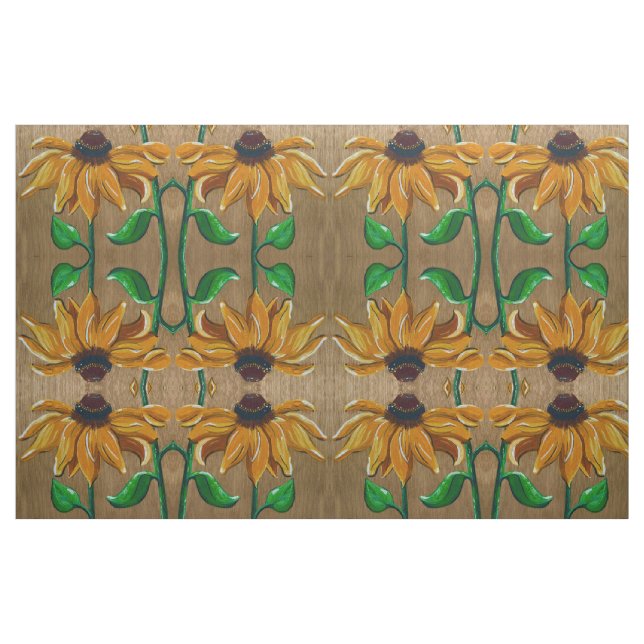 Tecido Dancing Daisies (Fat Quarter)