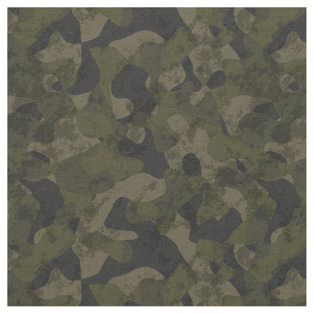 Tecido Dark Green Camo Abstract (Detalhe)