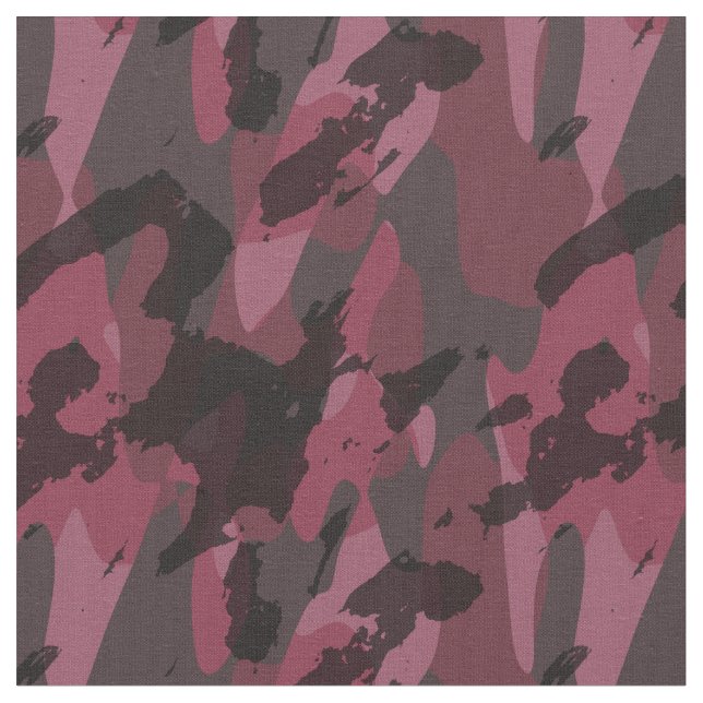 Tecido Dark Mauve Camo abstract (Detalhe)