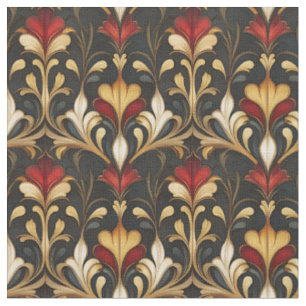 Tecido Dark & Moody Art Nouveau