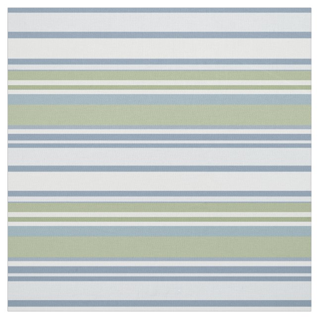 Tecido Dark Pastel Blue and Spring Rain Stripes (Modelo)