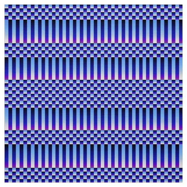 Tecido Daybreak e Nightfall (Verificadores e Stripes) (Modelo)