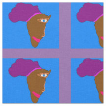 Tecido de África da mãe