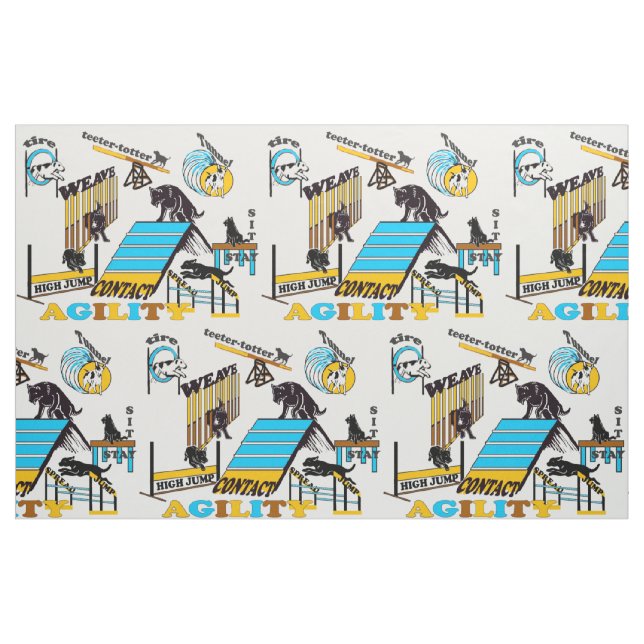 Tecido de agilidade para amantes de cães (Jarda)