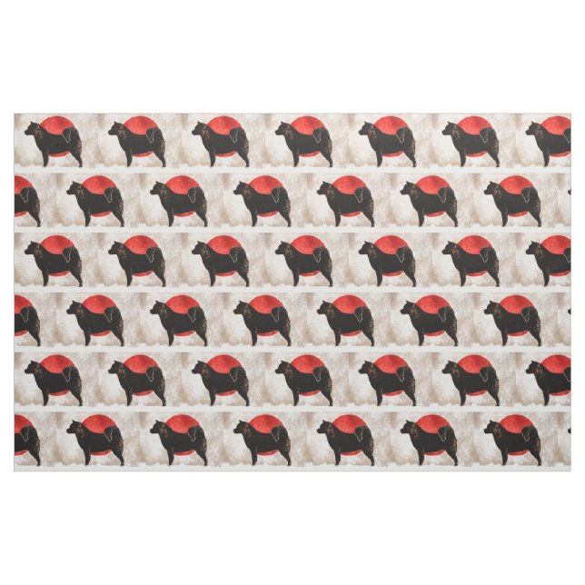 Tecido de Akita (Fat Quarter)