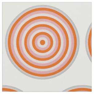 Tecido de algodão com Design circular
