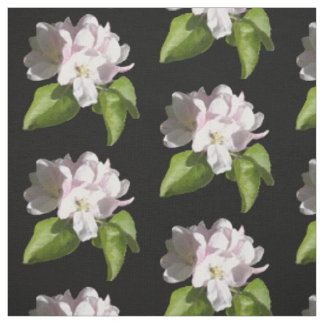 Tecido de Algodão com Flor de Maçã da Primavera