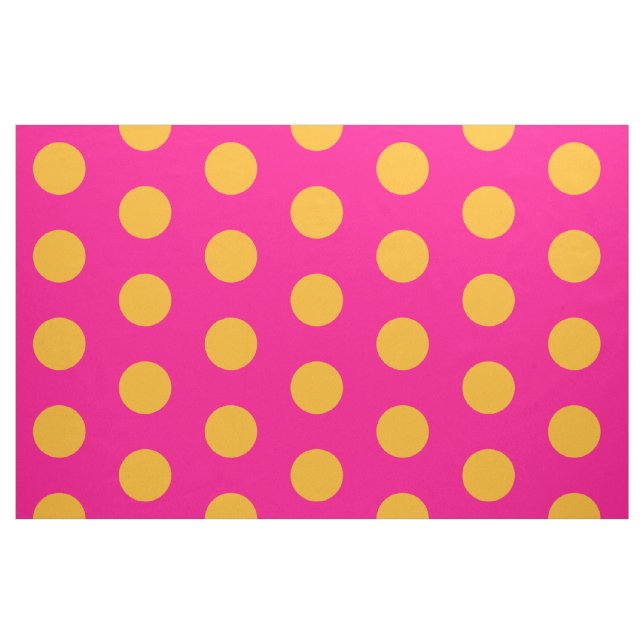 Tecido De Algodão Composto De Bolinhas Rosa E Amar (Fat Quarter)