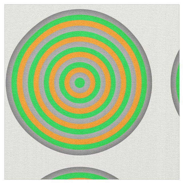 Tecido de algodão comprimido com Design circular (Detalhe)