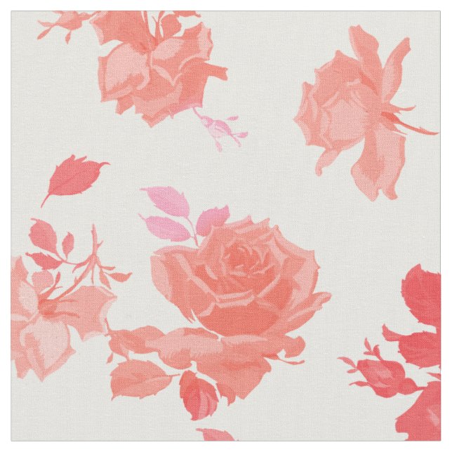 Tecido de algodão de limonada rosa Elzbieta (Detalhe)