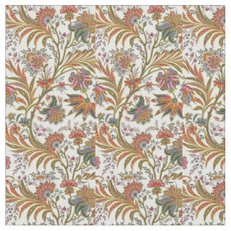 Tecido de algodão de padrão floral