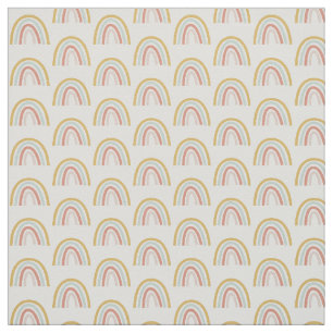 Tecido de Algodão do Boho Pastel Mini Rainbow