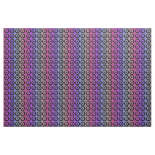 tecido de algodão do hexágono da Multi-cor