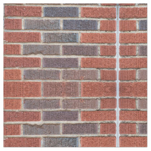 Tecido de algodão do tijolo