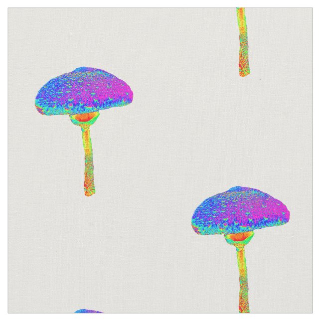 Tecido de algodão penteado costume do cogumelo (Detalhe)