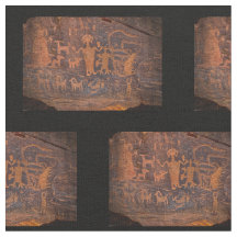 Tecido de Algodão Petroglifo Sudoeste