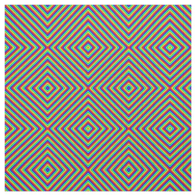 Tecido de Algodão Pima - Arco-íris X (Modelo)